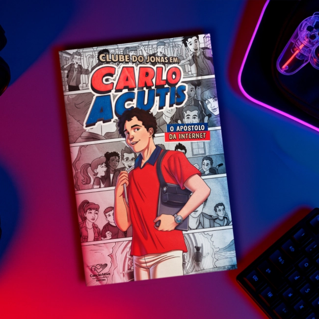 Livro Clube do Jonas em: Carlo Acutis - O Apóstolo da Internet Livro Clube do Jonas em: Carlo Acutis - O Apóstolo da Internet