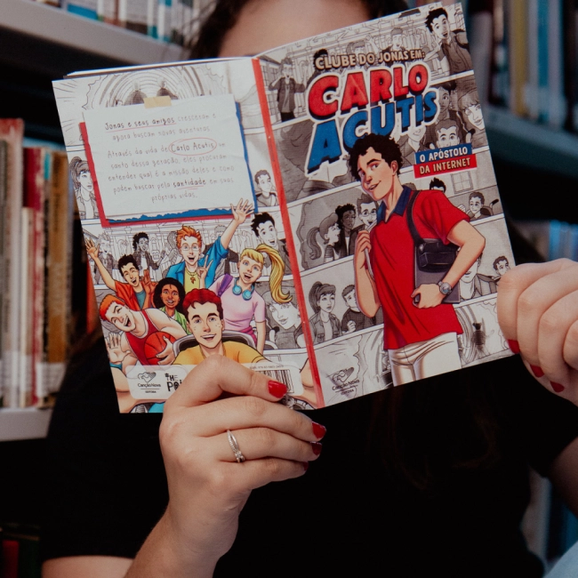 Livro Clube do Jonas em: Carlo Acutis - O Apóstolo da Internet