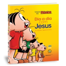Livro Dia a Dia com Jesus - Turma da Mônica (Almofadada) Livro Dia a Dia com Jesus - Turma da Mônica (Almofadada)