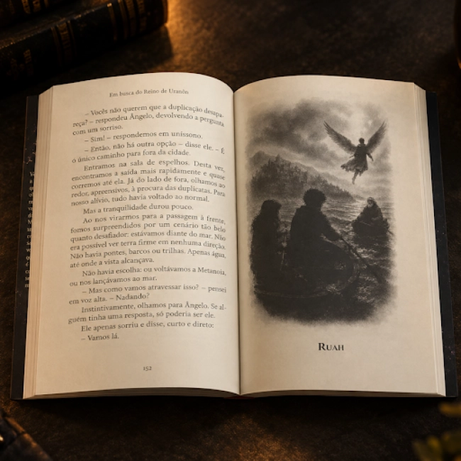 Livro Em Busca do Reino De Uranón - Reedição