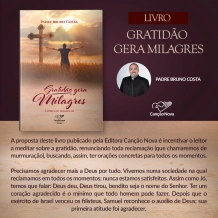 Livro Gratidão Gera Milagres: A Força do Agradecer Livro Gratidão Gera Milagres: A Força do Agradecer