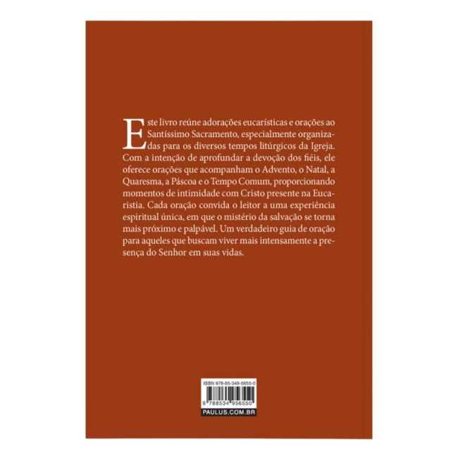 Livro Horas Santas - Roteiros para Adorações Eucarísticas Livro Horas Santas - Roteiros para Adorações Eucarísticas