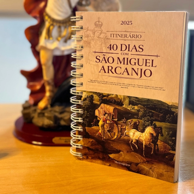 Livro Itinerário dos 40 Dias com São Miguel Arcanjo