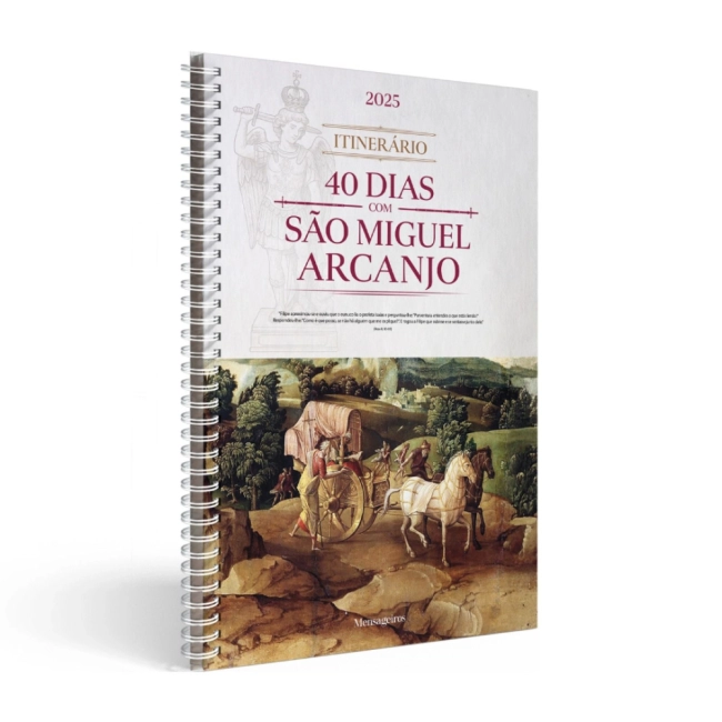 Livro Itinerário dos 40 Dias com São Miguel Arcanjo