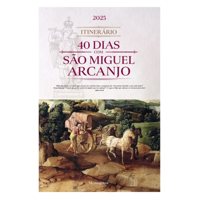 Livro Itinerário dos 40 Dias com São Miguel Arcanjo