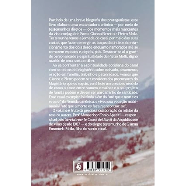 Livro Um Casal Exemplar: Santa Gianna Beretta e Pietro Moll