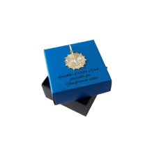 Pingente Espírito Santo 25 mm com Raios e Dizeres Pingente Espírito Santo 25 mm com Raios e Dizeres