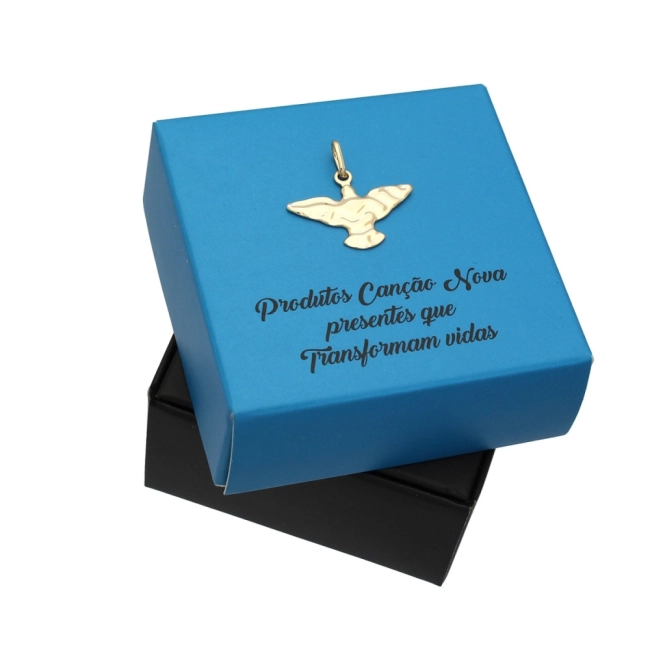 Pingente Espírito Santo - Orgânico Semijoia