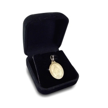 Pingente Medalha Milagrosa Nossa Senhora das Graças Ouro 18k 30mm Pingente Medalha Milagrosa Nossa Senhora das Graças Ouro 18k 30mm
