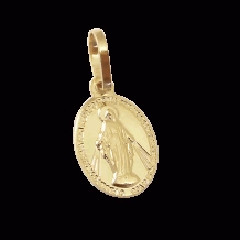 Pingente Medalhinha Nossa Senhora das Graças 18k Pingente Medalhinha Nossa Senhora das Graças 18k