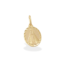 Pingente Nossa Senhora Aparecida Diamantada - Oval Pingente Nossa Senhora Aparecida Diamantada - Oval