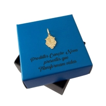 Pingente Nossa Senhora de Fátima 14 mm Pingente Nossa Senhora de Fátima 14 mm