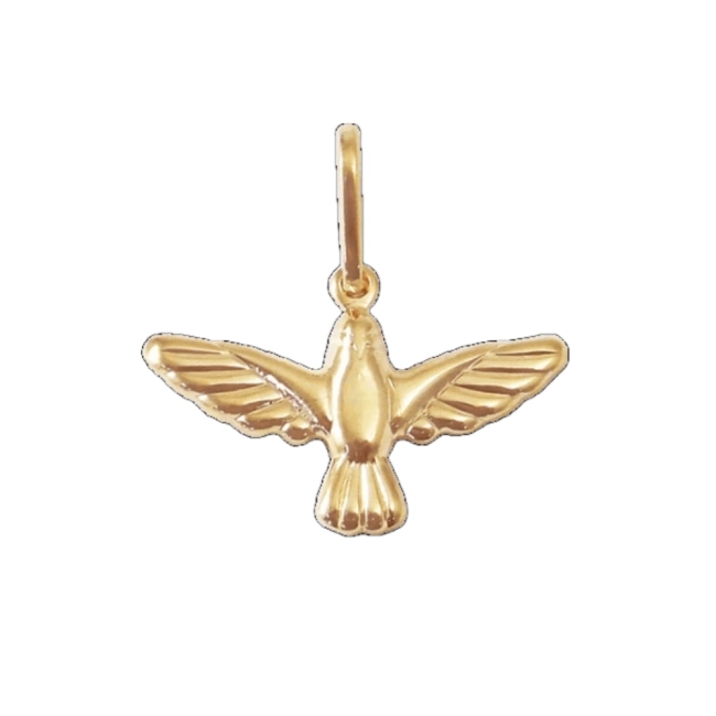 Pingente Pequeno Espirito Santo 18k