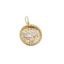 Pingente Redondo Foto Espírito Santo Pingente Redondo Foto Espírito Santo