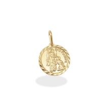 Pingente São Rafael  Borda Diamantada Pingente São Rafael  Borda Diamantada