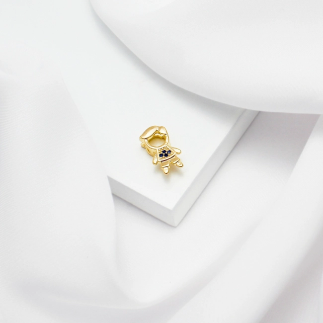 Pingente Zircônia Menino - Semijoia