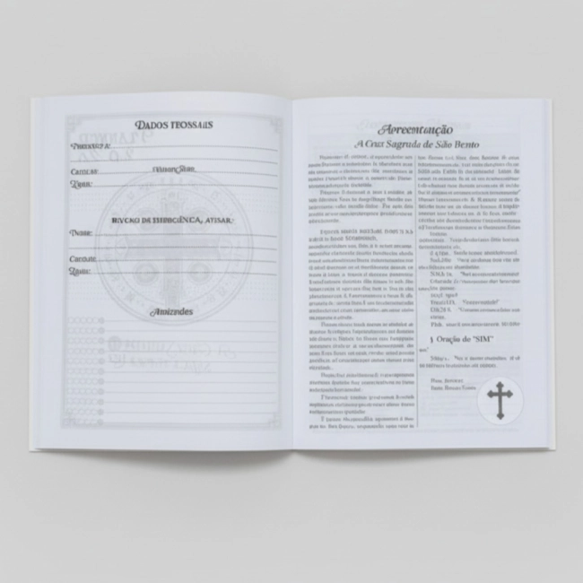 Planner 2026 - Medalha de São Bento