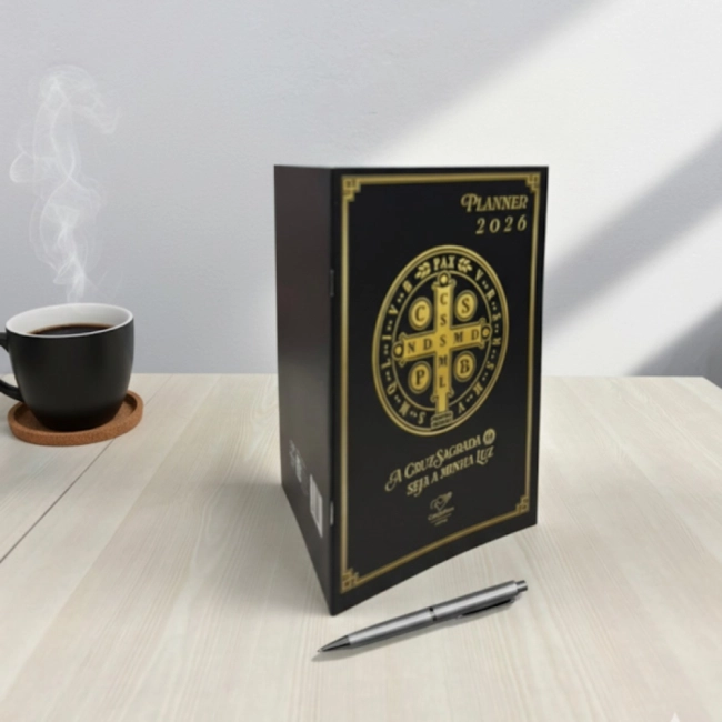 Planner 2026 - Medalha de São Bento