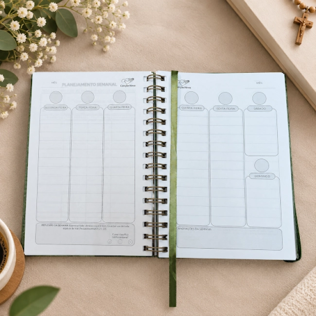Planner Alegrem-se na Esperança (agenda sem data) Planner Alegrem-se na Esperança (agenda sem data)