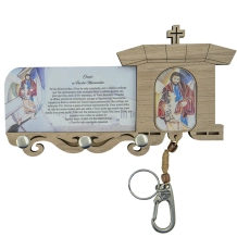 Porta-Chaves com Chaveiro Pai das Misericórdias Porta-Chaves com Chaveiro Pai das Misericórdias