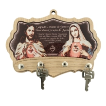 Porta-Chaves Sagrado Coração