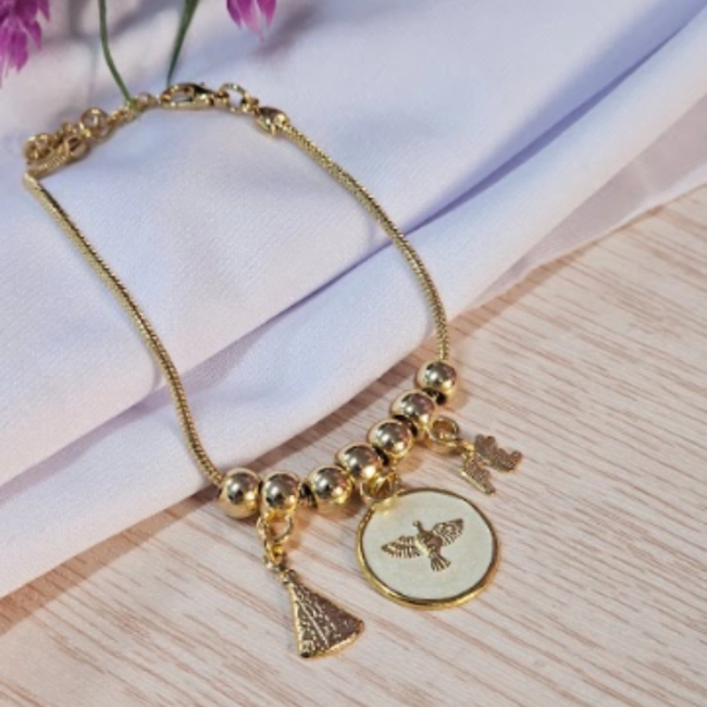 Pulseira Berloques Nossa Senhora Aparecida Pulseira Berloques Nossa Senhora Aparecida