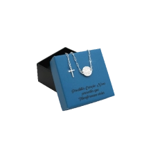 Pulseira Cartier Prata Medalha de São Bento 11 mm Pulseira Cartier Prata Medalha de São Bento 11 mm