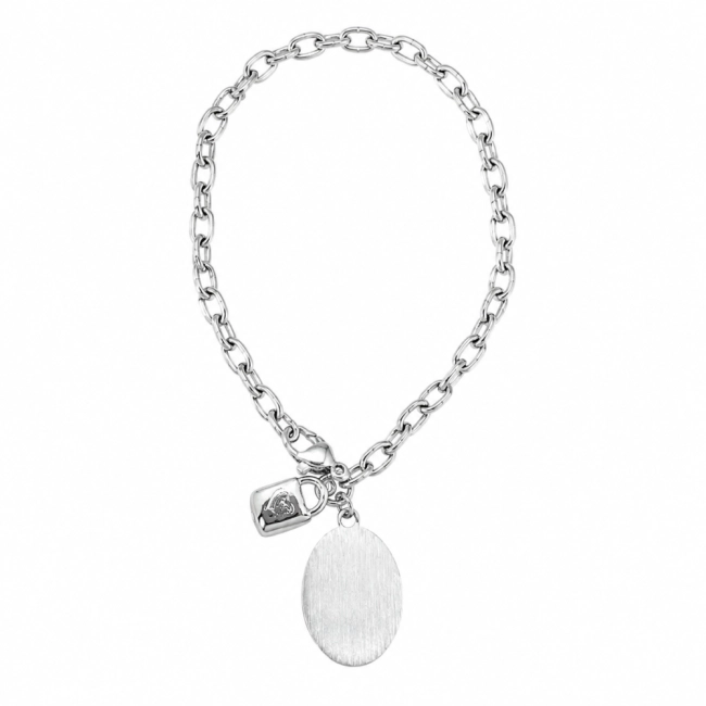 Pulseira Consagração Santa Teresinha - Inox Pulseira Consagração Santa Teresinha - Inox
