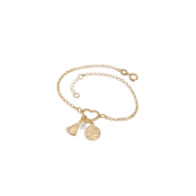 Pulseira Coração São Bento e Aparecida Pulseira Coração São Bento e Aparecida