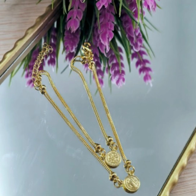 Pulseira Dupla São Bento Pulseira Dupla São Bento