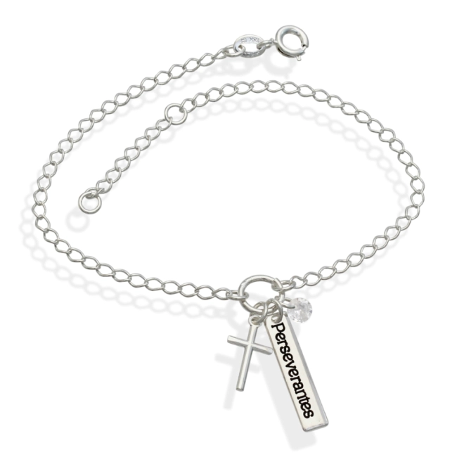 Pulseira Elo Perseverantes - Prata