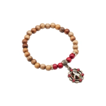 Pulseira Feminina Madeira Santa Teresinha Pulseira Feminina Madeira Santa Teresinha