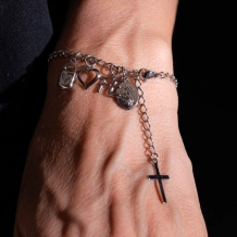 Pulseira Inox Fé Pulseira Inox Fé