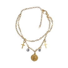 Pulseira Nossa Senhora de Lourdes