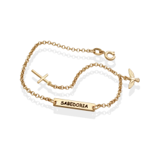 Pulseira Placa Sabedoria Pulseira Placa Sabedoria