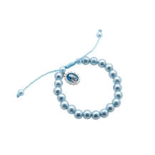 Pulseira Regulagem Pérola Nossa Senhora de Lourdes
