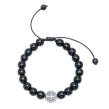 Pulseira São Bento Preta Pulseira São Bento Preta