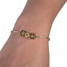 Pulseira Strass Coloridos Nossa Senhora Aparecida Pulseira Strass Coloridos Nossa Senhora Aparecida