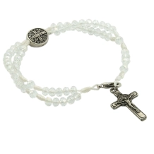 Pulseira Terço Cristal São Bento