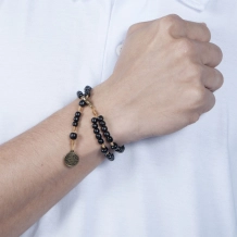 Pulseira Terço de São Bento (preta) Pulseira Terço de São Bento (preta)