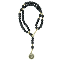 Pulseira Terço de São Bento (preta) Pulseira Terço de São Bento (preta)