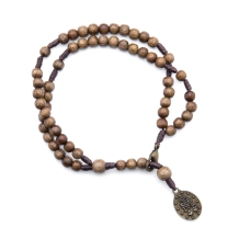 Pulseira Terço Madeira Nossa Senhora das Graças Pulseira Terço Madeira Nossa Senhora das Graças