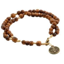 Pulseira Terço São Bento Madeira Pulseira Terço São Bento Madeira