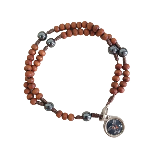 Pulseira Terço São Miguel Arcanjo