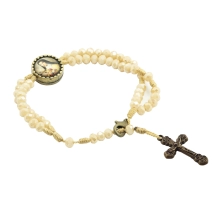 Pulseira Terço Santa Teresinha Pulseira Terço Santa Teresinha