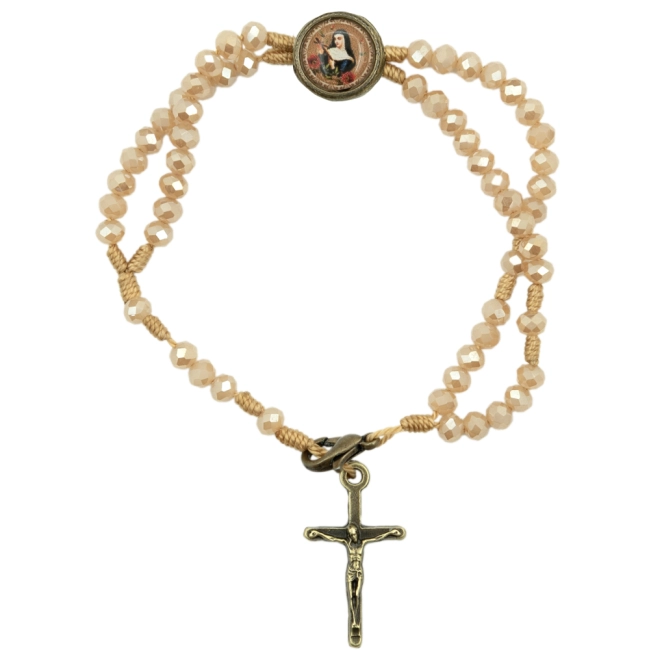 Pulseira Terço Santa Rita