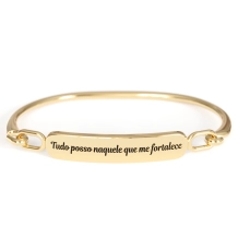 Pulseira Tudo Posso Naquele Que Me Fortalece