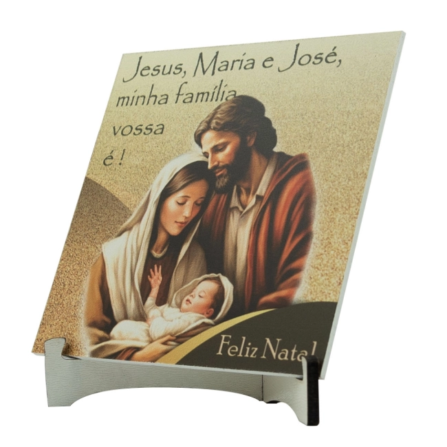 Quadrinho de Mesa Sagrada Família Quadrinho de Mesa Sagrada Família