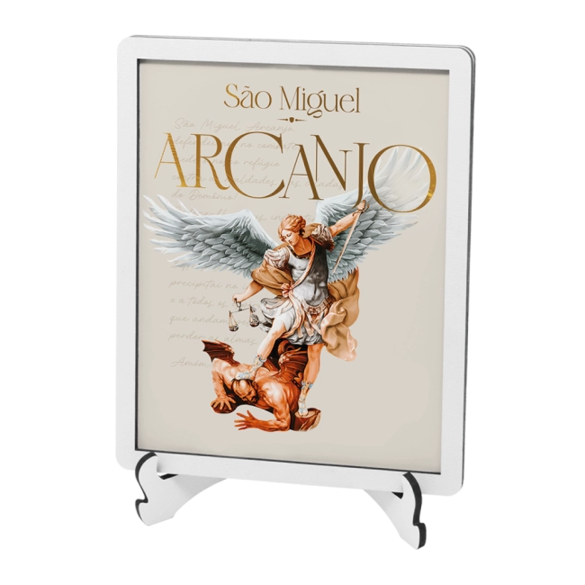 Quadrinho São Miguel Arcanjo