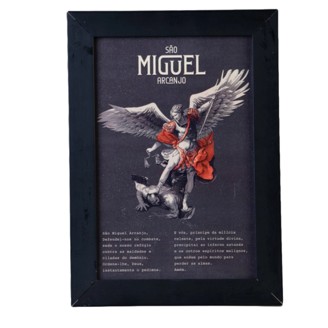 Quadro São Miguel Arcanjo